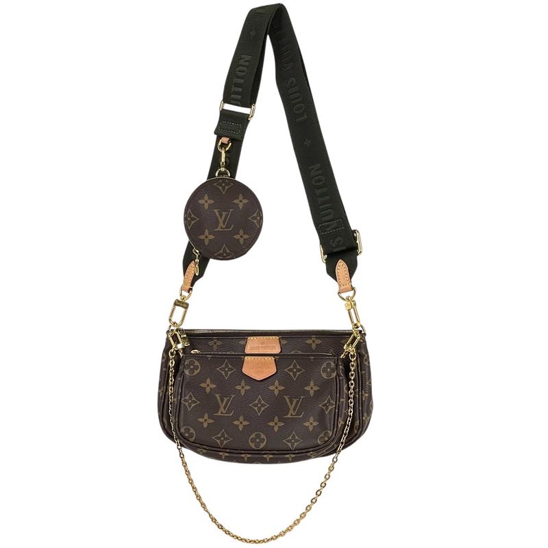 Louis Vuitton Muerte Pochette Axessoire Shoulder Pouch Porte Moneron Mini