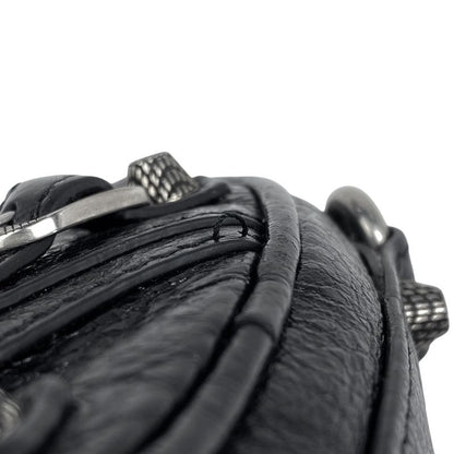 Balenciaga le Cagor Shoulder Bag Heart Shoulder Bag Leather Black 722781 Women