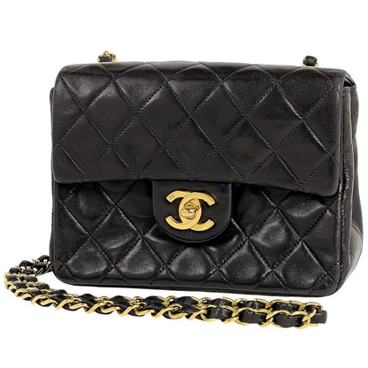 Chanel Mini Matelasse Single Flap Chain Shoulder Bag Coco Mark Shoulder Bag