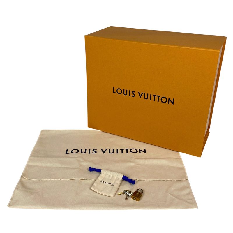 Louis Vuitton Papillon Barrel Bag Tube Shape Shoulder Handbag Monogram Brown