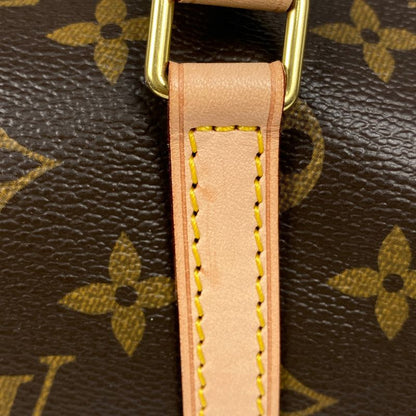 Louis Vuitton Papillon Barrel Bag Tube Shape Shoulder Handbag Monogram Brown