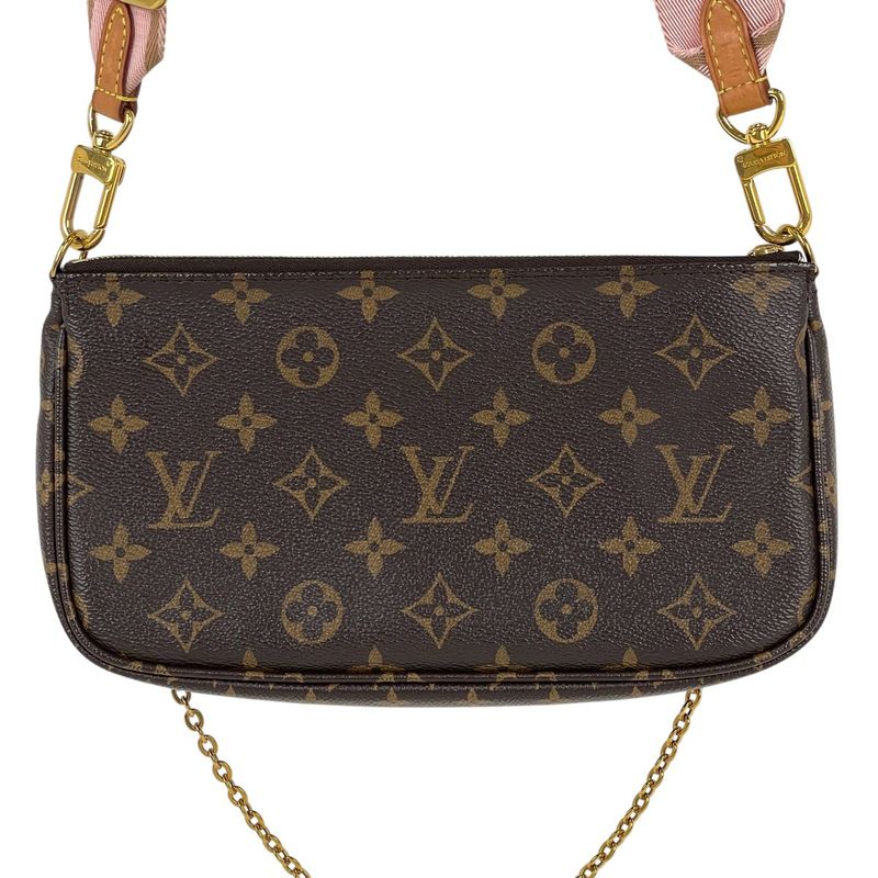 Louis Vuitton Muerte Pochette Axessoire Detachable Strap Shoulder Bag Monogram