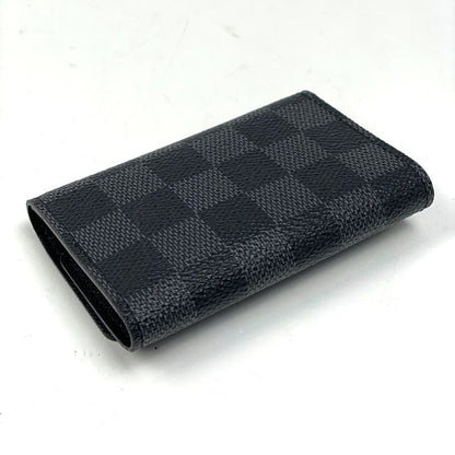 Louis Vuitton Multicles 6 Key Holder Key Case Damier Graphite Black N62662 Men's