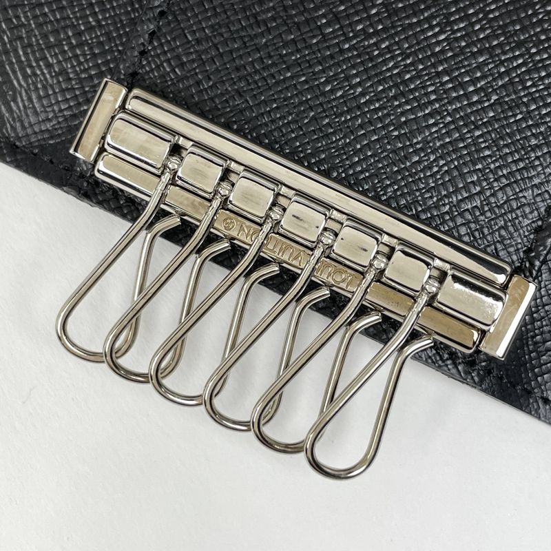 Louis Vuitton Multicles 6 Key Holder Key Case Damier Graphite Black N62662 Men's