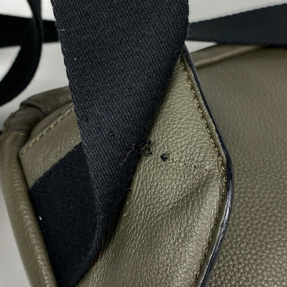 Loewe Puzzle S Ring Bag Khaki Body Bag Leather Green Beige Men's