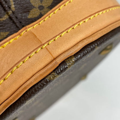 Louis Vuitton Petit Bucket PM Shoulder Bag Bucket Shape Tote Bag Monogram Brown