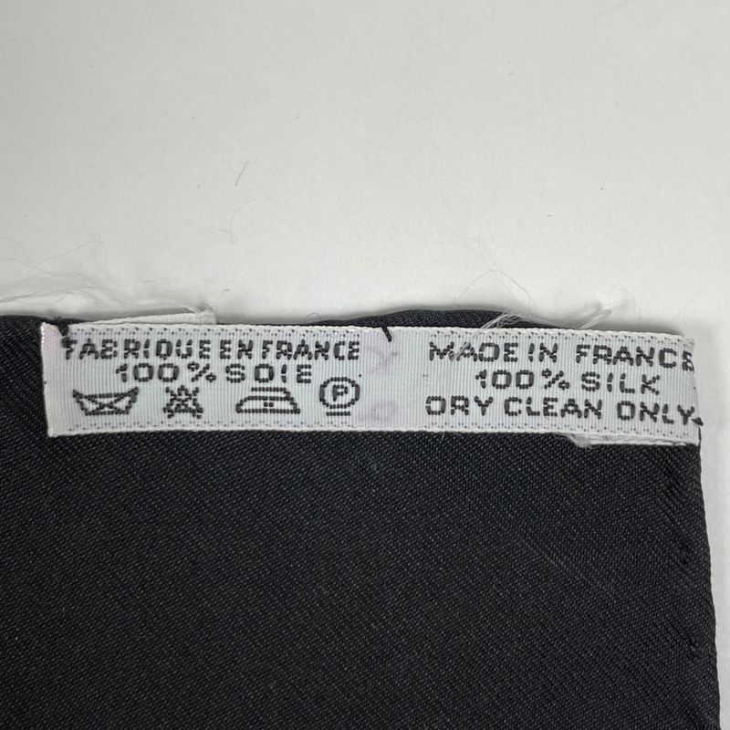 Hermes Carré 90 Kosmima Space Scarf Silk Black Multicolor Women