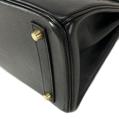 Hermes Haut À Courroies HAC 32 Black Gold Hardware