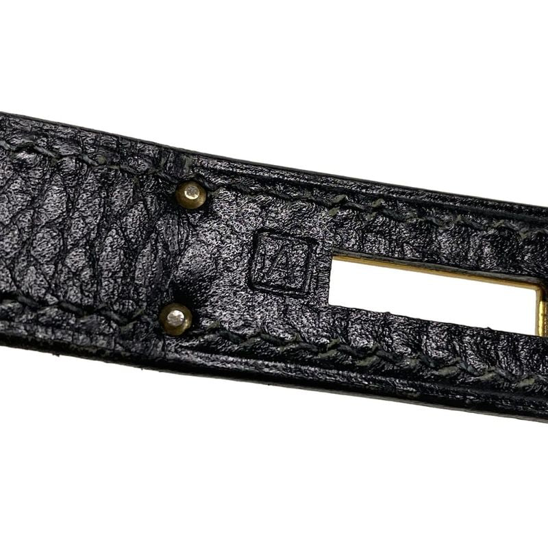 Hermes Haut À Courroies HAC 32 Black Gold Hardware