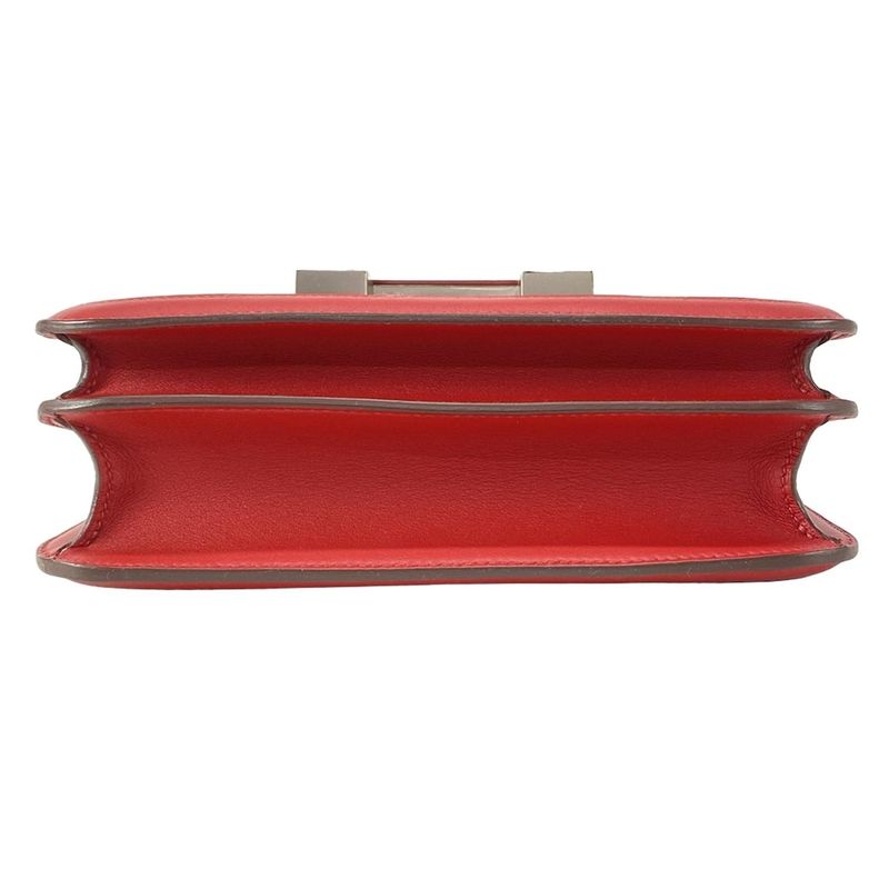 Hermes Constance 3 24 Rouge Piman And Ivory Silver Hardware