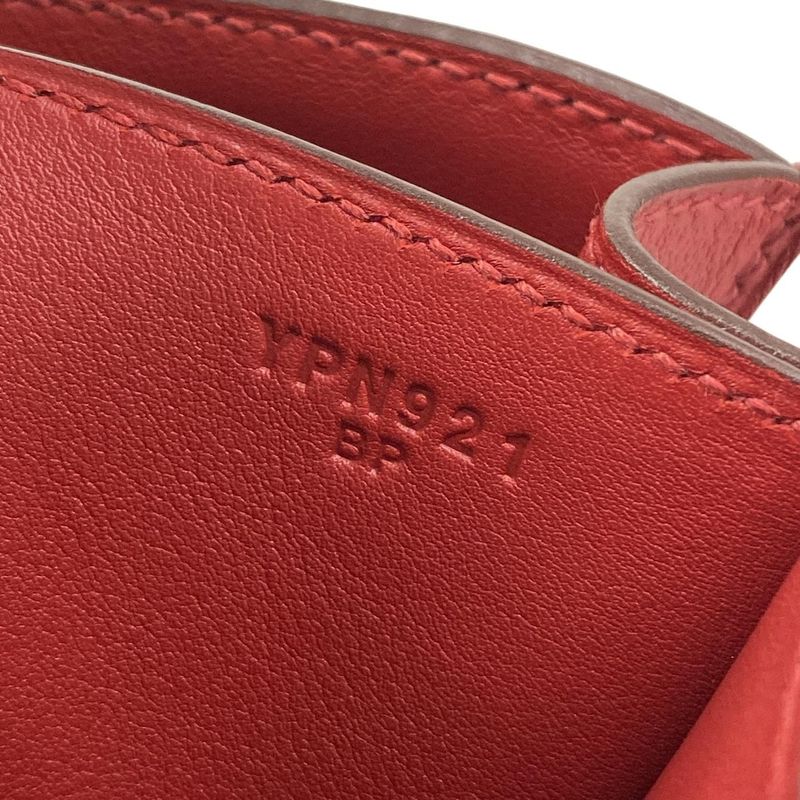 Hermes Constance 3 24 Rouge Piman And Ivory Silver Hardware