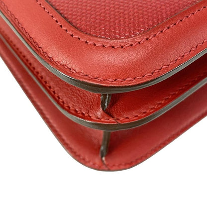 Hermes Constance 3 24 Rouge Piman And Ivory Silver Hardware