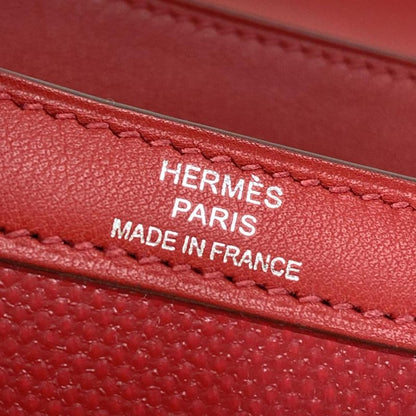 Hermes Constance 3 24 Rouge Piman And Ivory Silver Hardware