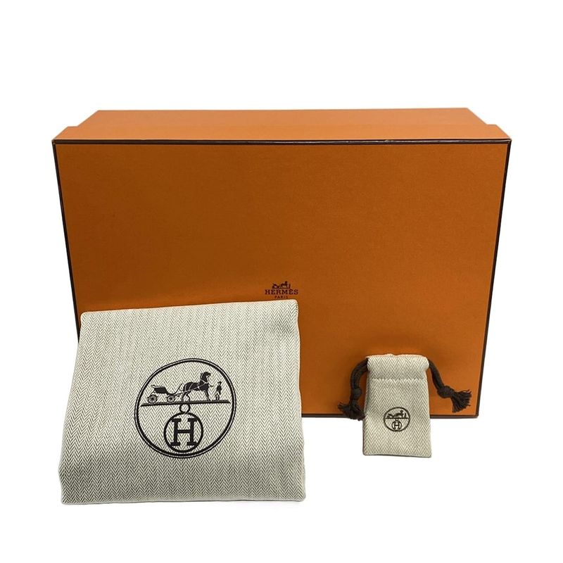 Hermes Shoulder Bag Della Cavalleria Etoupe Gold Hardware