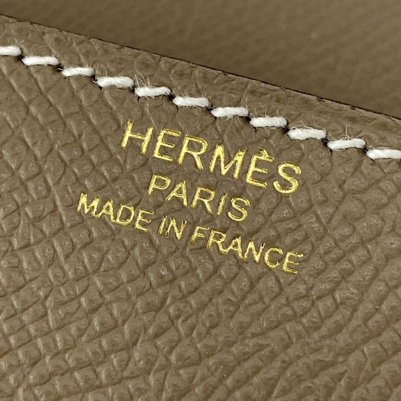 Hermes Shoulder Bag Della Cavalleria Etoupe Gold Hardware