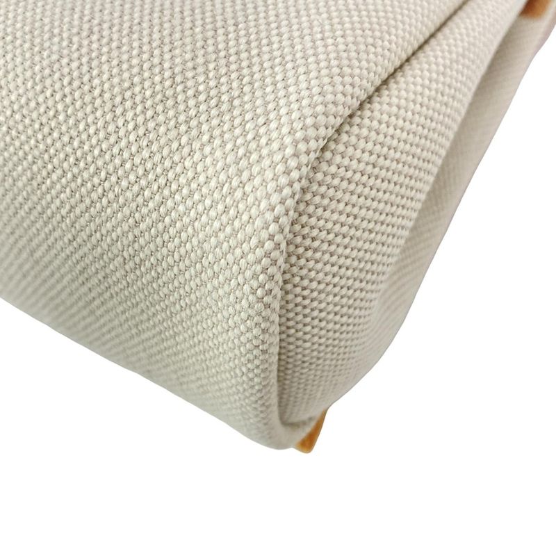 Hermes Shoulder Bag Herbag Her Bag Zip 20 Beige And Natural Sable Silver