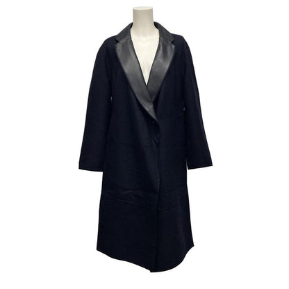 Hermes Coat Size 34 S Women - 4e0189dl Dark Navy And Black Soft Tilt Lambleather