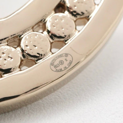 Chanel Brooch Corsage Gold Here Mark Rhinestone