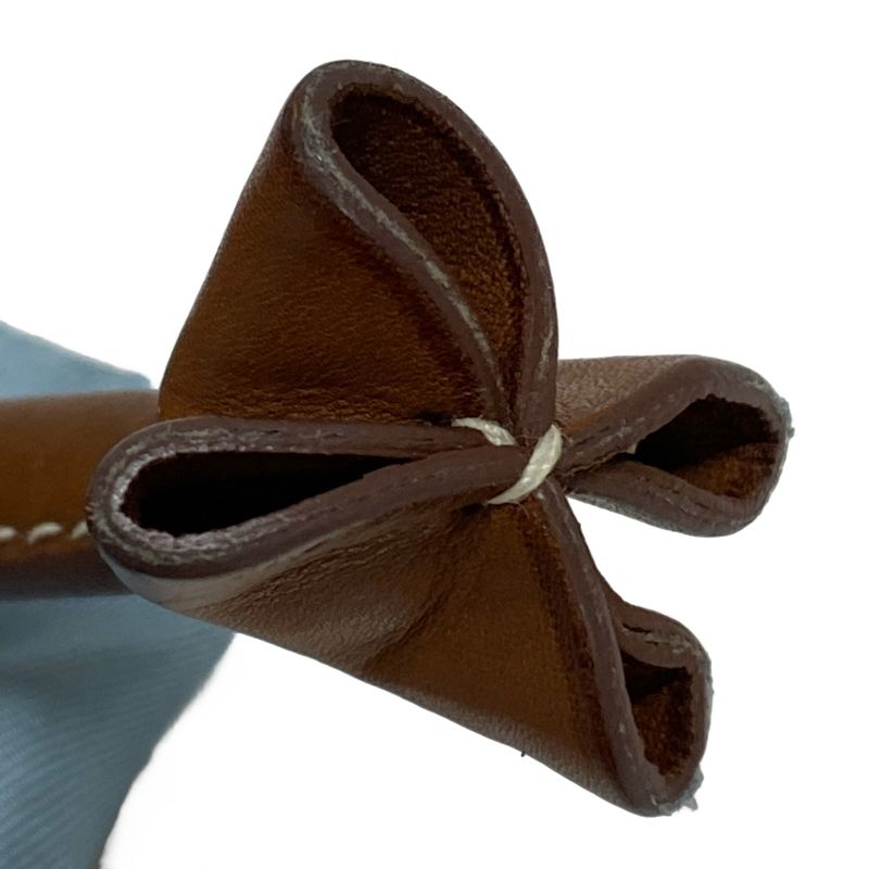 Hermes Shoulder Bag Silky City MM Light Blue X Light Brown X Multi Brides De