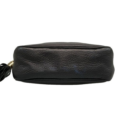 Gucci Shoulder Bag Soho 308364 Black Leather