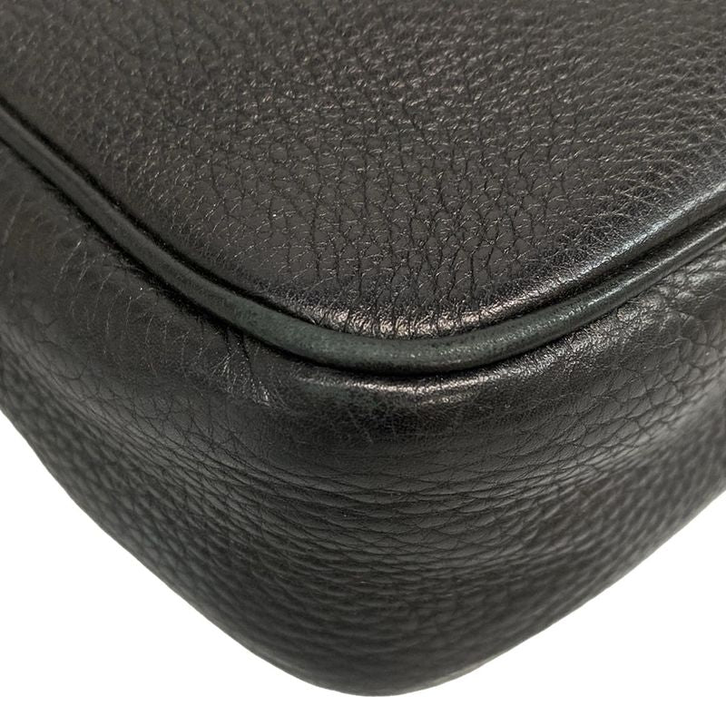 Gucci Shoulder Bag Soho 308364 Black Leather