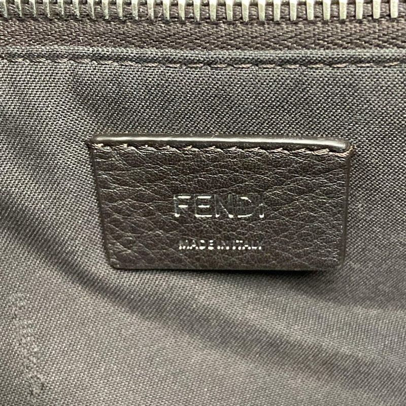 Fendi Handbag By The Way 8bl146 Brown And Black Leather