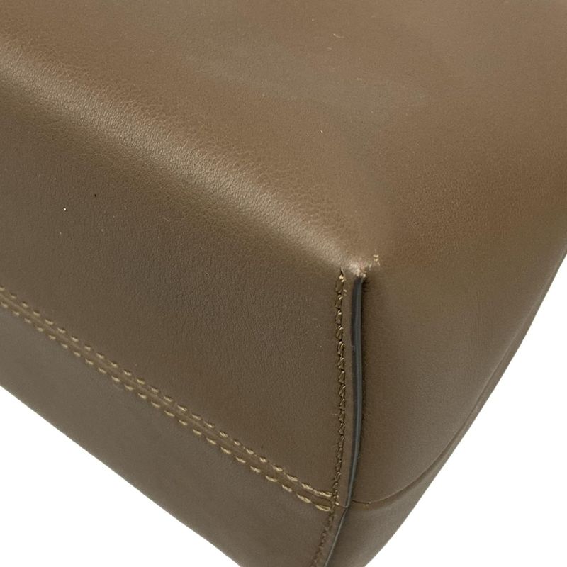 Fendi Handbag By The Way 8bl146 Brown And Black Leather