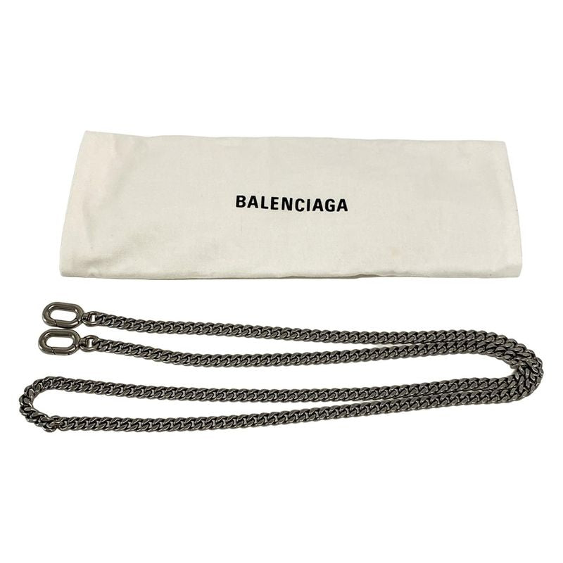 Balenciaga Handbag Hourglass Mini 664676 Light Blue Mini Bag Shape Pressed