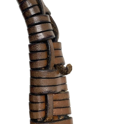 Loewe Handbag Anagram Tote Mini Brown Leather