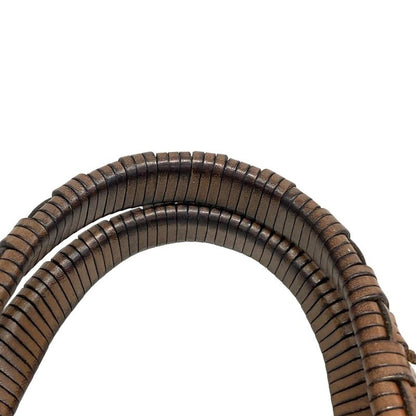 Loewe Handbag Anagram Tote Mini Brown Leather