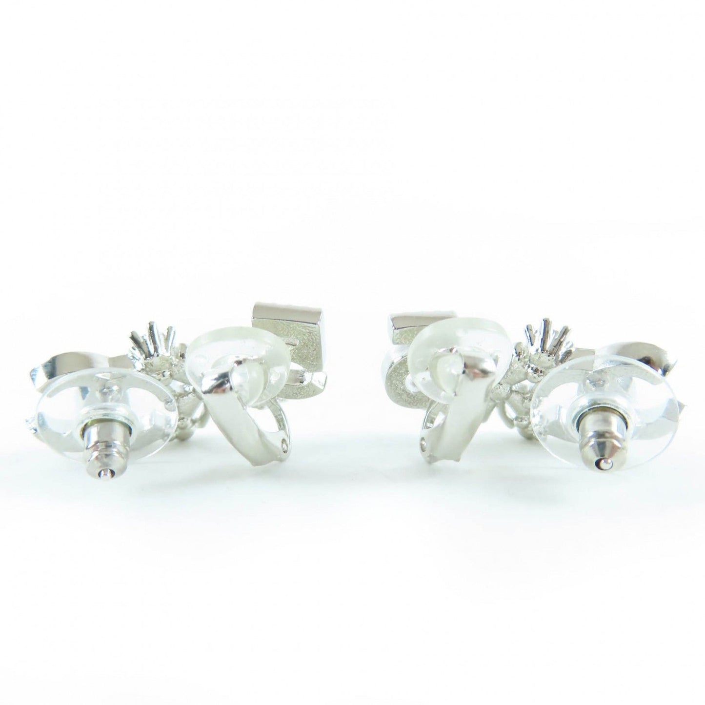 Excellent Condition Chanel B23p Coco Mark Clover No.5 Rhinestone