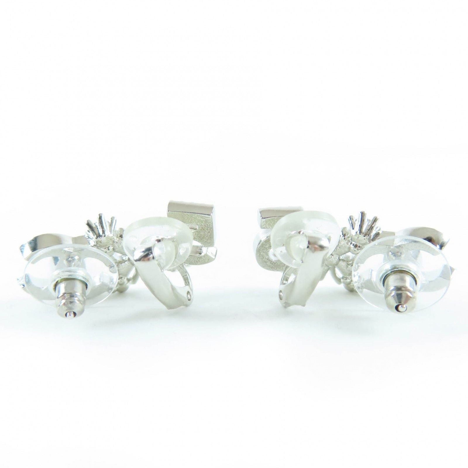 Excellent Condition Chanel B23p Coco Mark Clover No.5 Rhinestone