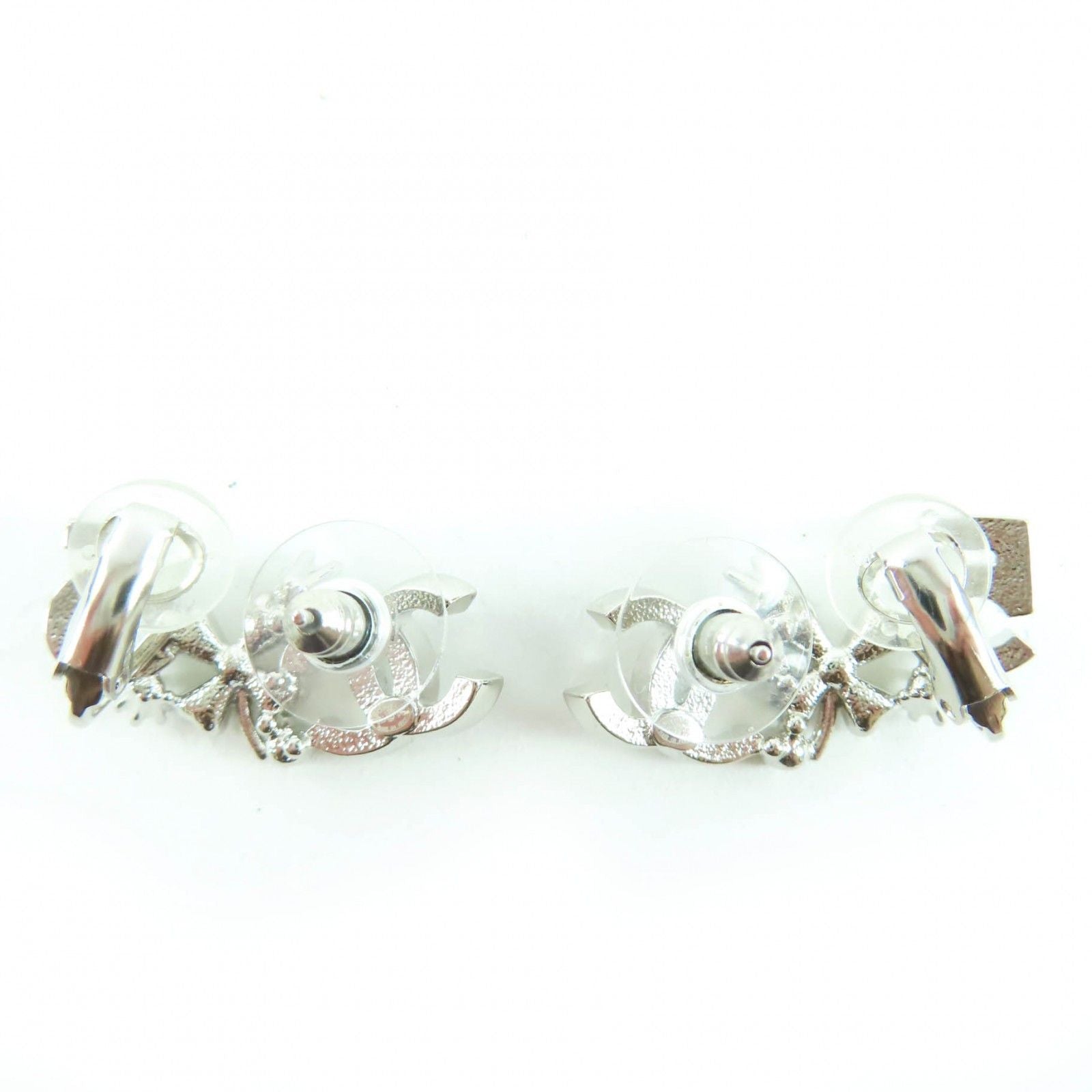 Excellent Condition Chanel B23p Coco Mark Clover No.5 Rhinestone