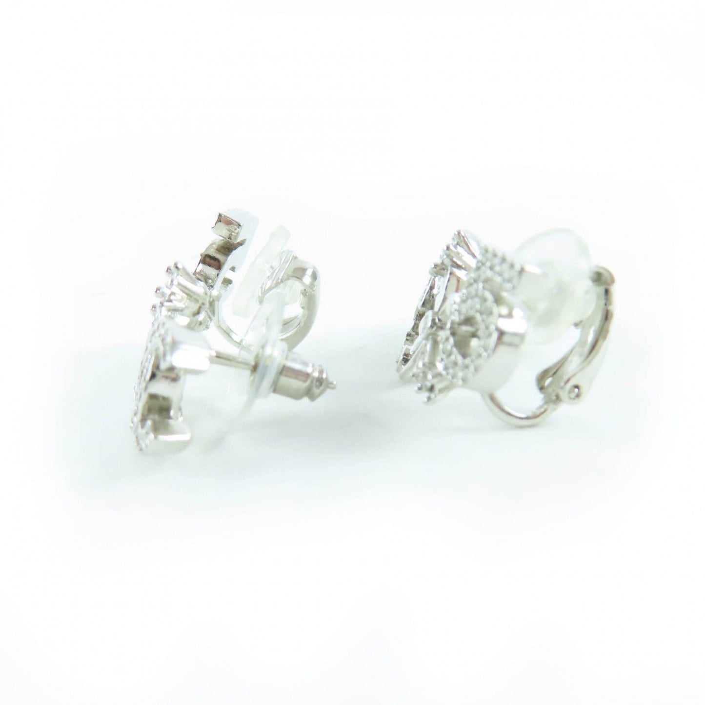 Excellent Condition Chanel B23p Coco Mark Clover No.5 Rhinestone