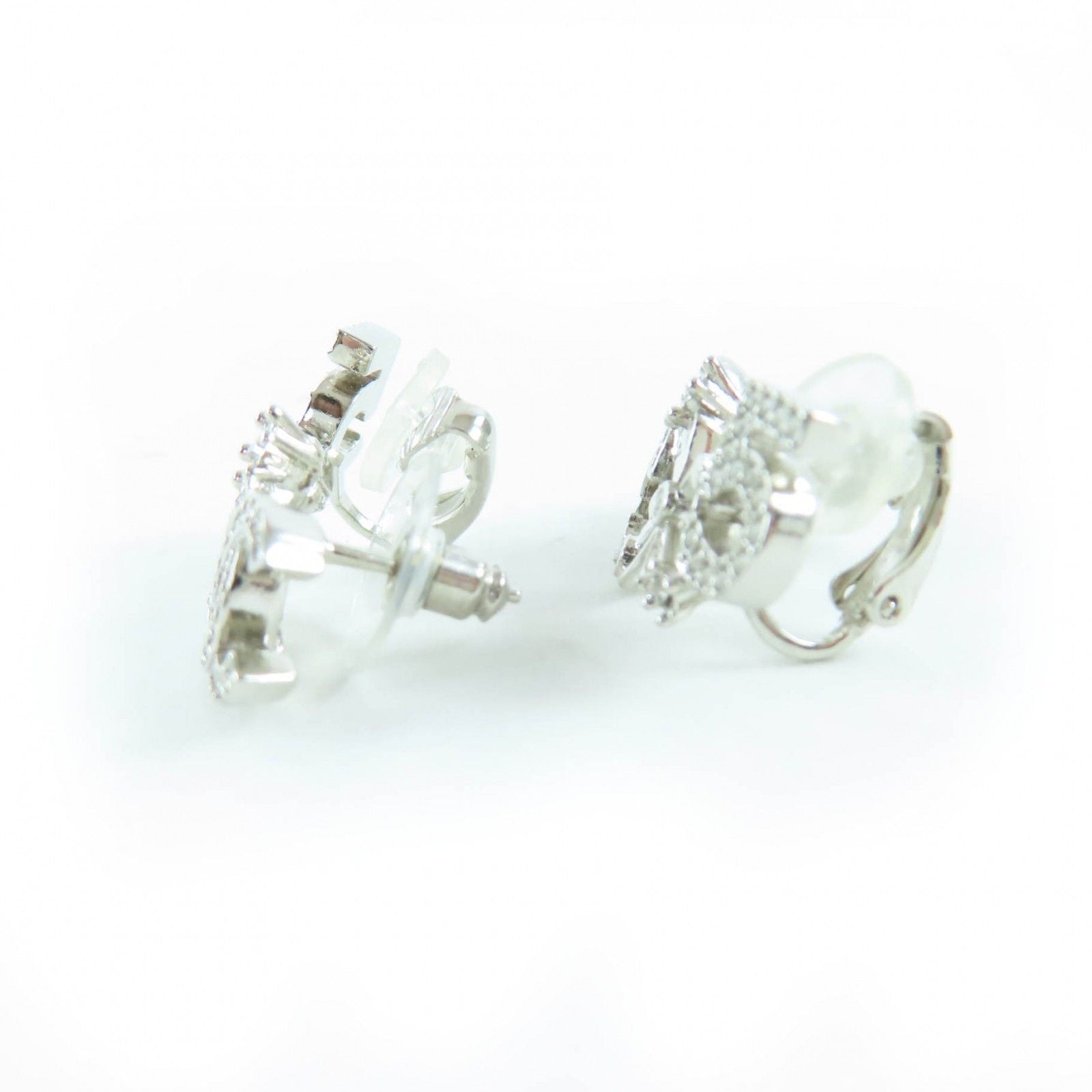 Excellent Condition Chanel B23p Coco Mark Clover No.5 Rhinestone