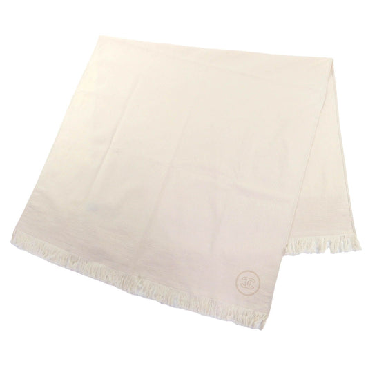 Excellent Condition Chanel Cotton Coco Mark Embroidery with Fringe