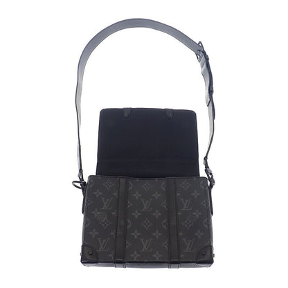 Louis Vuitton Trunk Messenger PM Shoulder Bag Monogram Canvas Black