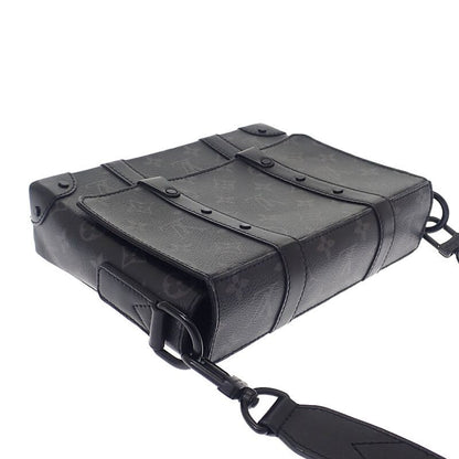 Louis Vuitton Trunk Messenger PM Shoulder Bag Monogram Canvas Black