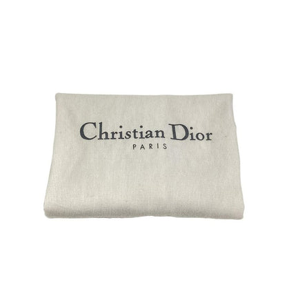 DIOR Christian Dior Shoulder Bag Saddle Bag Ivory X Pink X Green Leather