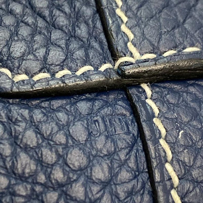 Hermes Tote Bag Double Sens 36 Blue Dmalt And Iris Reversible