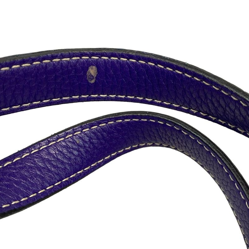 Hermes Tote Bag Double Sens 36 Blue Dmalt And Iris Reversible