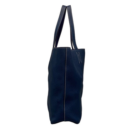 Hermes Tote Bag Double Sens 36 Blue Dmalt And Iris Reversible