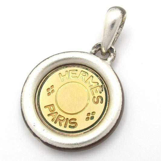 Hermes Pendant Top Serie Gold And Silver
