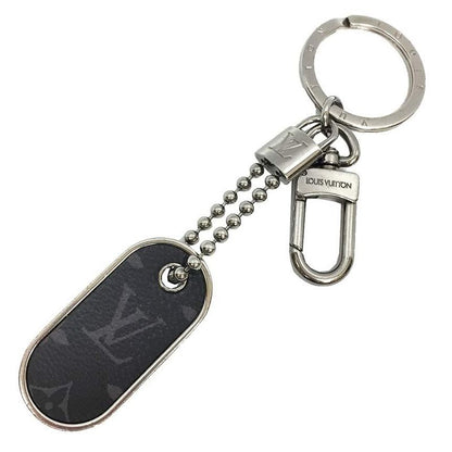 Sale Louis Vuitton Porto Cles Tab Monogram Id Key Holder M63618 Aq7407