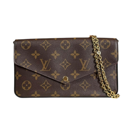 Louis Vuitton Pochette Félicie Monogram Shoulder Bag Monogram Canvas M61276