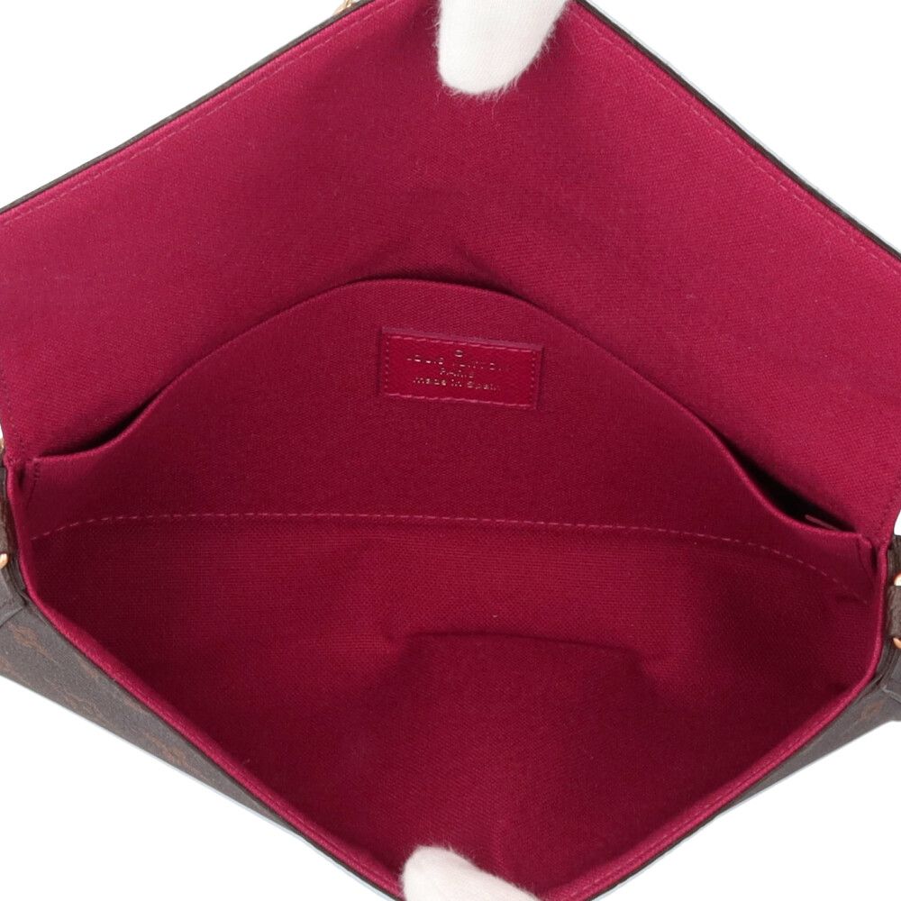 Louis Vuitton Pochette Félicie Monogram Shoulder Bag Monogram Canvas M61276