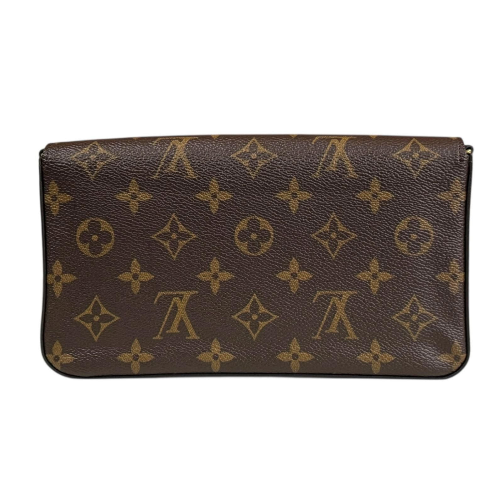 Louis Vuitton Pochette Félicie Monogram Shoulder Bag Monogram Canvas M61276