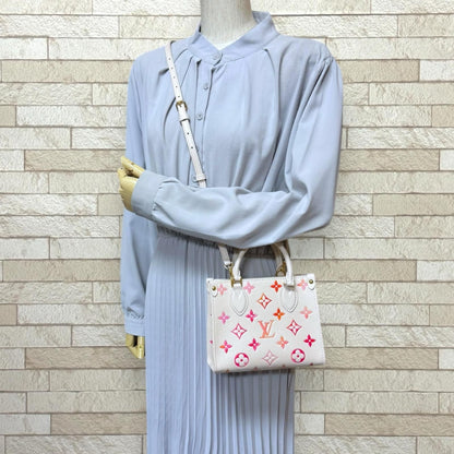 Louis Vuitton Sunrise Aquarelle on the Go BB Monogram Empreinte Shoulder Bag