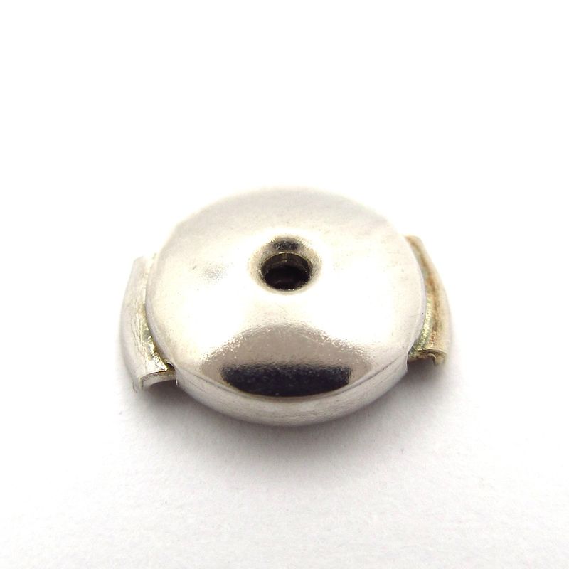 Hermes Earrings Chaine D'ancre Silver One Side Only