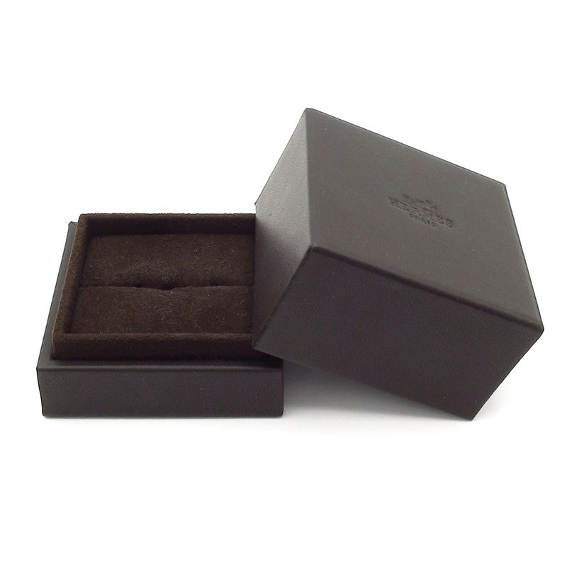 Hermes Earrings Chaine D'ancre Silver One Side Only